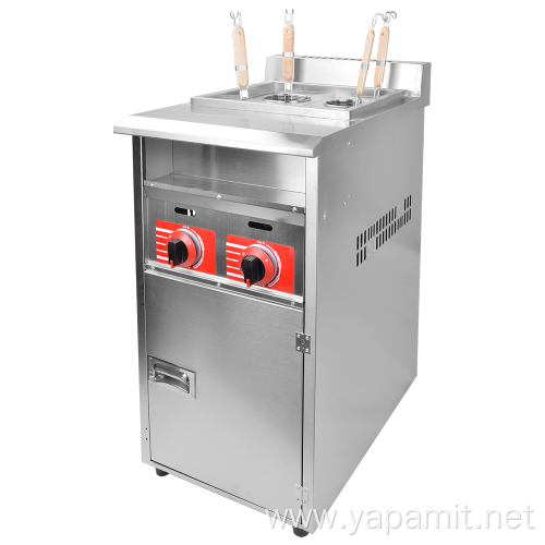 Cabinet Type Four Basket Gas Pasta Cooker